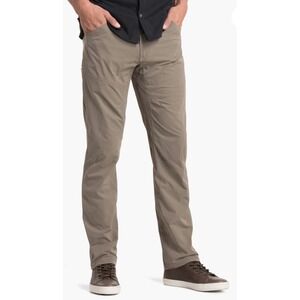KUHL Silencr Pant Mens Size 36x32 Dark Khaki Ripstop Stretch Hiking Pants 5166
